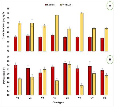 Zinc portioning and allocation patterns among various tissues confers variations in Zn use efficiency and bioavailability in lentil genotypes